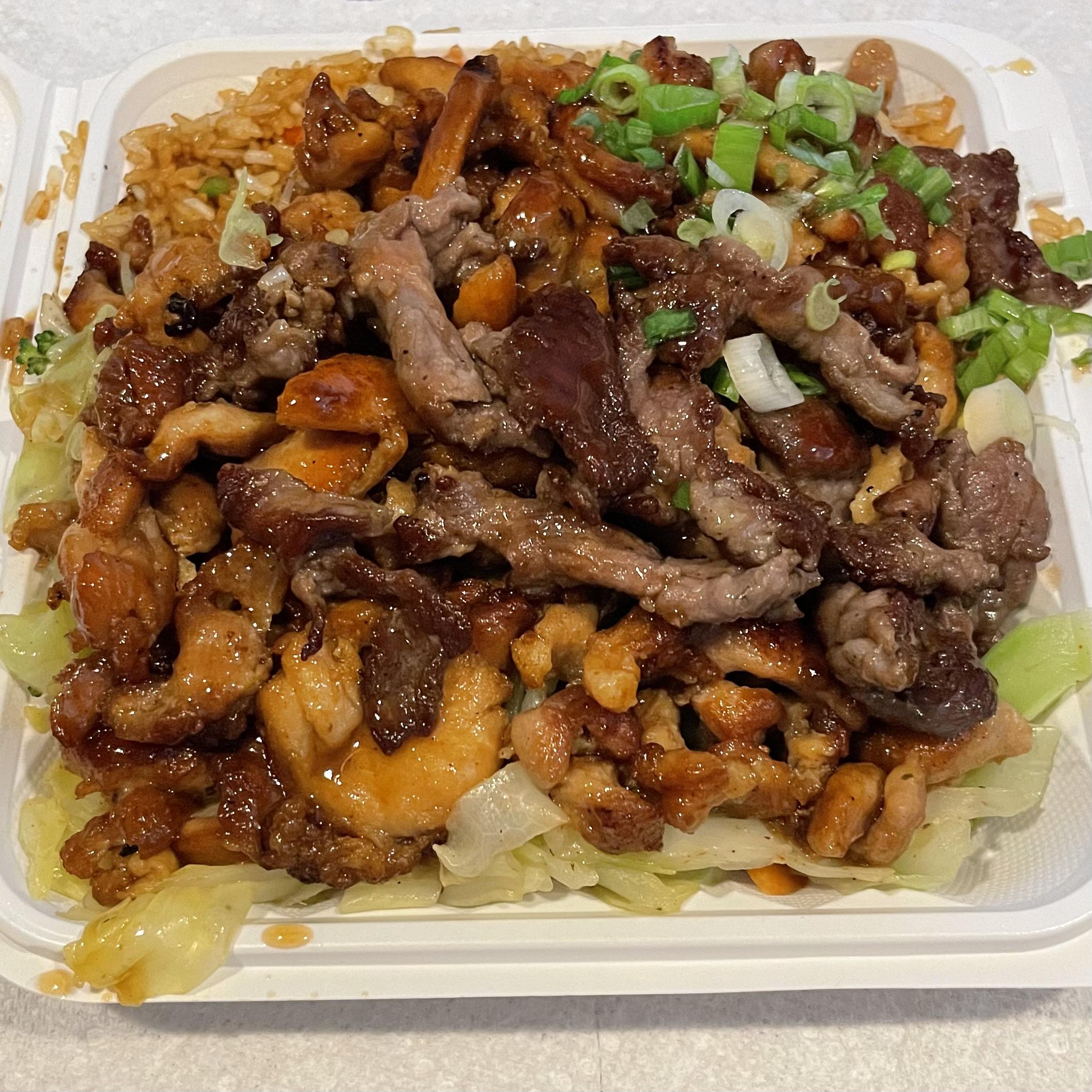 Beef and Chicken Teriyaki at Quickway